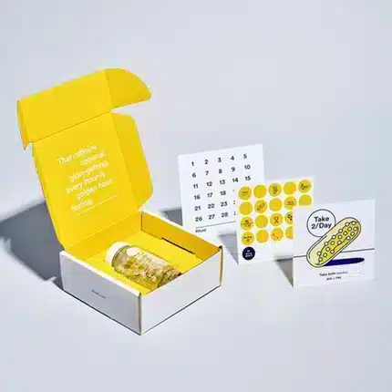 Customized Food Supplement Boxes