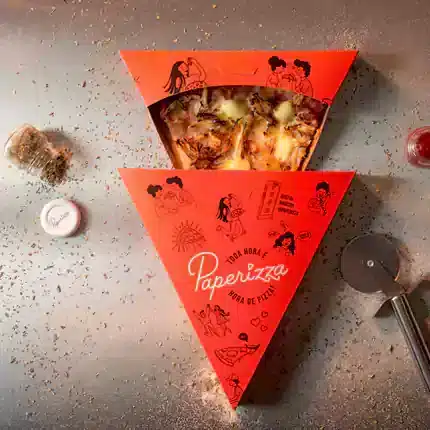 Customized Pizza Slice Boxes