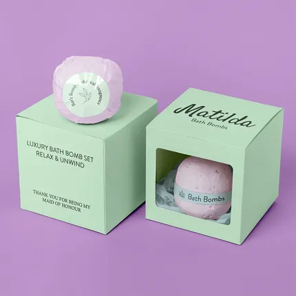 Bath Bomb Boxes Wholesale