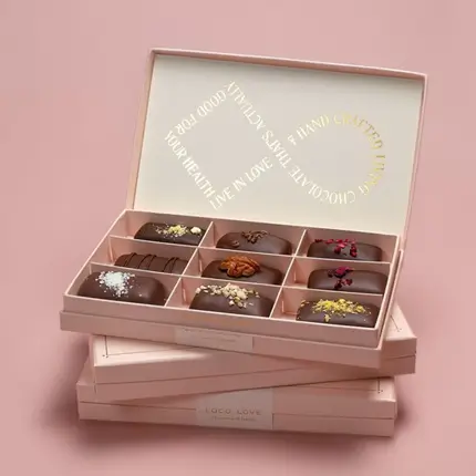 Cardboard Chocolate Packaging Boxes