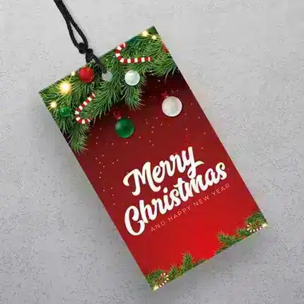 Personalized Christmas Tags