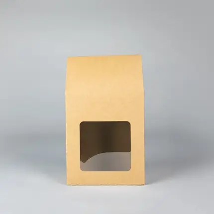 Kraft Window Packaging Boxes