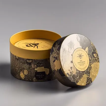 Custom Luxury Round Gift Box