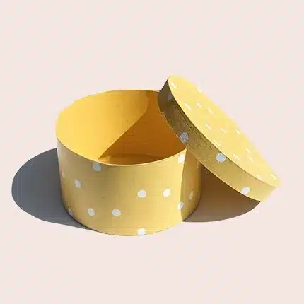 Circle Boxes With Lids