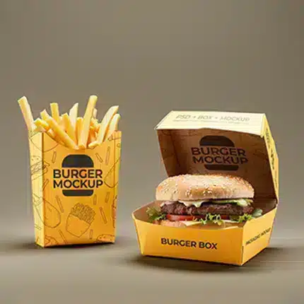 Customized Burger Boxes