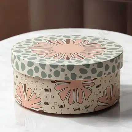 Round Gift Box With Lid Wholesale